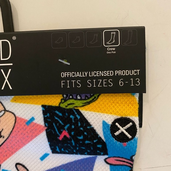 Nickelodeon ODD SOX Rug Rats socks - Picture 3 of 4